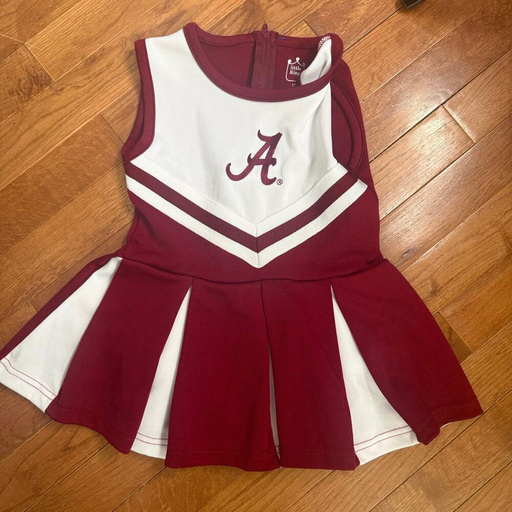 Little Kings University of Alabama Crimson Tide, cheerleading outfit dress 2T
